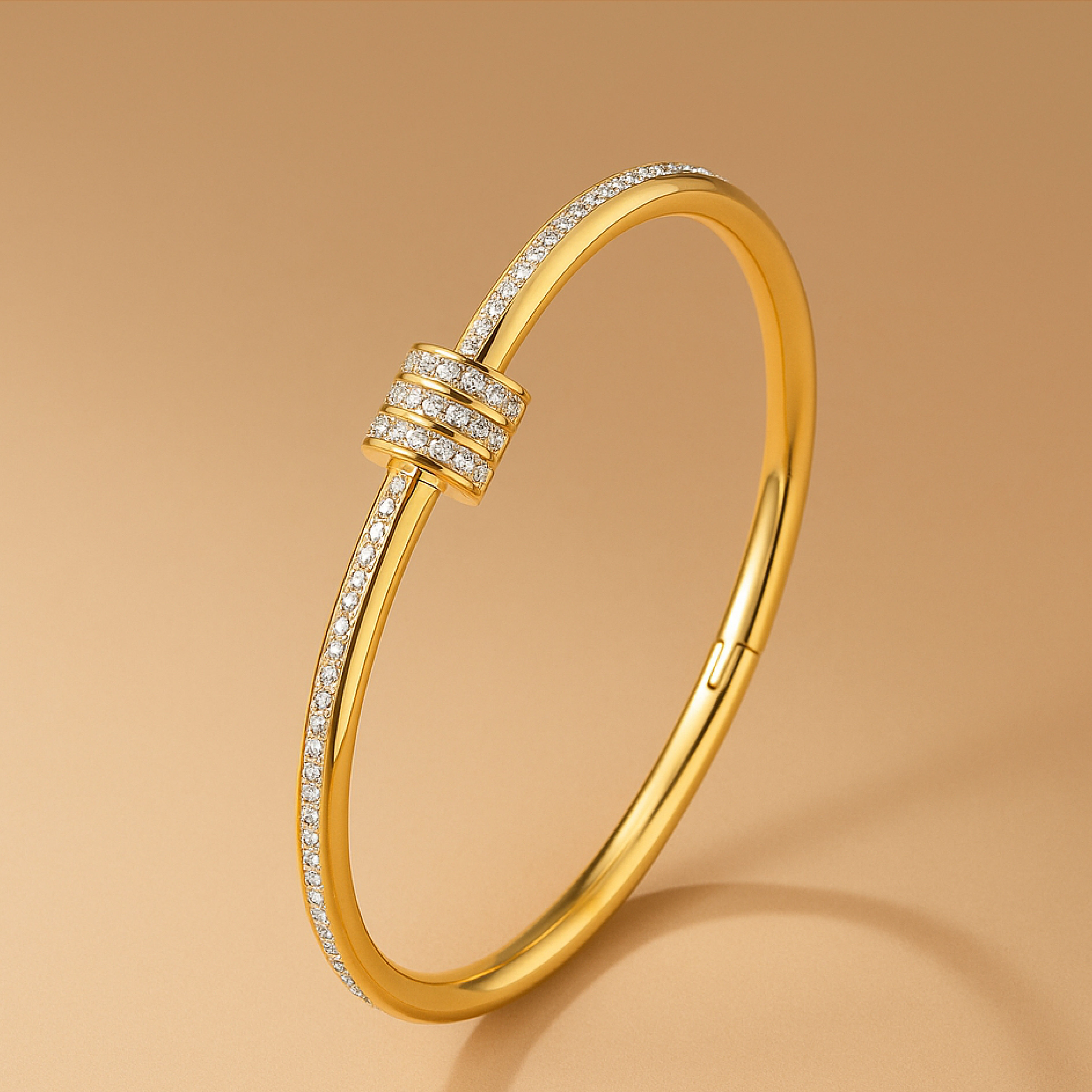 Tessandra Virelli | Green Accent Bracelet in Gold